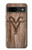 S2183 Chèvre de bois imprimé graphique Etui Coque Housse pour Google Pixel 8a