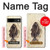 S2562 fossile poisson Etui Coque Housse pour Google Pixel 8a