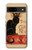 S2739 Chat Noir Noir Chat Millésime Etui Coque Housse pour Google Pixel 8a