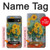 S2937 Claude Monet Bouquet de tournesols Etui Coque Housse pour Google Pixel 8a