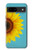 S3039 Tournesol Bleu millésimé Etui Coque Housse pour Google Pixel 8a