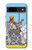 S3068 Carte de tarot Reine des épées Etui Coque Housse pour Google Pixel 8a