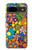 S3281 Motif coloré Hippie Fleurs Etui Coque Housse pour Google Pixel 8a