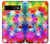 S3292 Coloré Disco étoile Etui Coque Housse pour Google Pixel 8a