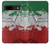 S3318 Italie Drapeau graphique Football Millésime Etui Coque Housse pour Google Pixel 8a