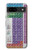 S3383 Tableau périodique Etui Coque Housse pour Google Pixel 8a