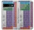 S3383 Tableau périodique Etui Coque Housse pour Google Pixel 8a