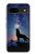 S3555 Loup Hurlant Million étoiles Etui Coque Housse pour Google Pixel 8a S3555 Loup Hurlant Million étoiles Etui Coque Housse pour Google Pixel 8a