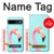 S3708 Flamant rose Etui Coque Housse pour Google Pixel 8a