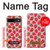 S3719 Modèle de fraise Etui Coque Housse pour Google Pixel 8a