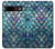 S3809 Écaille de poisson sirène Etui Coque Housse pour Google Pixel 8a