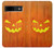 S3828 Citrouille d'Halloween Etui Coque Housse pour Google Pixel 8a