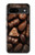 S3840 Amateurs de chocolat au lait au chocolat noir Etui Coque Housse pour Google Pixel 8a