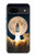 S3859 Bitcoin à la Lune Etui Coque Housse pour Google Pixel 8a