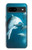 S3878 Dauphin Etui Coque Housse pour Google Pixel 8a