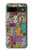 S3879 Griffonnage de musique rétro Etui Coque Housse pour Google Pixel 8a