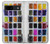 S3956 Graphique de boîte à palette aquarelle Etui Coque Housse pour Google Pixel 8a