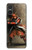 S0796 Japon Rouge Samurai Etui Coque Housse pour Sony Xperia 10 VI