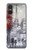 S1295 Peinture Eiffel de Paris Etui Coque Housse pour Sony Xperia 10 VI