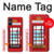 S2059 Angleterre britannique Cabine téléphonique Minimaliste Etui Coque Housse pour Sony Xperia 10 VI