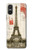 S2108 Tour Eiffel de Paris Carte postale Etui Coque Housse pour Sony Xperia 10 VI