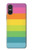 S2363 Arc en ciel Motif Etui Coque Housse pour Sony Xperia 10 VI