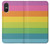 S2363 Arc en ciel Motif Etui Coque Housse pour Sony Xperia 10 VI