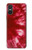 S2480 Tie dye rouge Etui Coque Housse pour Sony Xperia 10 VI