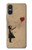 S3170 Fille de coeur hors de portée Etui Coque Housse pour Sony Xperia 10 VI