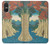 S3348 Utagawa Hiroshige Le singe Pont Etui Coque Housse pour Sony Xperia 10 VI