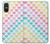 S3499 Motif coloré coeur Etui Coque Housse pour Sony Xperia 10 VI