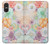 S3705 Fleur florale pastel Etui Coque Housse pour Sony Xperia 10 VI