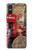 S3856 Vintage Londres Britannique Etui Coque Housse pour Sony Xperia 10 VI