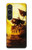 S0841 Pirates Perle noire Etui Coque Housse pour Sony Xperia 1 VI