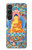 S1256 Peinture Bouddha Etui Coque Housse pour Sony Xperia 1 VI
