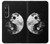 S1372 Lune Yin-Yang Etui Coque Housse pour Sony Xperia 1 VI