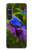S1565 Oiseau bleu de bonheur Bleu Oiseau Etui Coque Housse pour Sony Xperia 1 VI