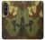S1602 Camo Camouflage Imprimé graphique Etui Coque Housse pour Sony Xperia 1 VI