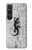 S2446 Gecko bois imprimé graphique Etui Coque Housse pour Sony Xperia 1 VI