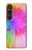 S2488 Tie Dye Couleur Etui Coque Housse pour Sony Xperia 1 VI