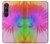 S2488 Tie Dye Couleur Etui Coque Housse pour Sony Xperia 1 VI