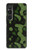 S2877 Vert Serpent Imprimé graphique Peau Etui Coque Housse pour Sony Xperia 1 VI
