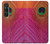 S3201 Rose Paon Plume Etui Coque Housse pour Sony Xperia 1 VI