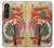 S3337 Wassily Kandinsky Hommage a Grohmann Etui Coque Housse pour Sony Xperia 1 VI