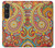 S3402 Floral Paisley Seamless Etui Coque Housse pour Sony Xperia 1 VI
