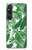 S3457 Papier Palm Monstera Etui Coque Housse pour Sony Xperia 1 VI