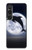 S3510 Dauphin Lune Nuit Etui Coque Housse pour Sony Xperia 1 VI