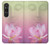S3511 Fleur de lotus Bouddhisme Etui Coque Housse pour Sony Xperia 1 VI