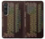 S3544 Néon Honeycomb Tableau périodique Etui Coque Housse pour Sony Xperia 1 VI
