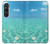 S3720 Summer Ocean Beach Etui Coque Housse pour Sony Xperia 1 VI